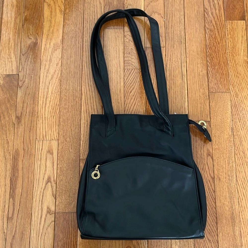 💜 HOST PICK 💜 NWT Vintage Genuine Leather Black High Fashion Handbags Purse